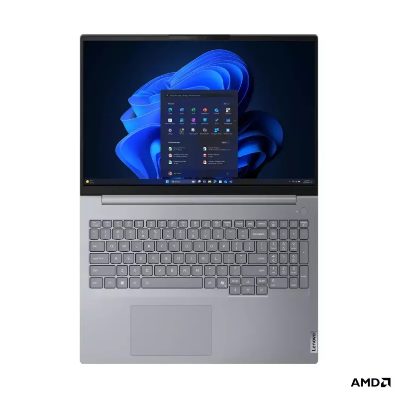 Nešiojamas kompiuteris Lenovo ThinkBook 16 G9 AHP — AMD Ryzen 5 (iki 4,9 GHz), Radeon 740M, 16 colių IPS 1920×1200, 16 GB RAM, 512 GB NVMe, Wi‑Fi 7, Gigabit Ethernet