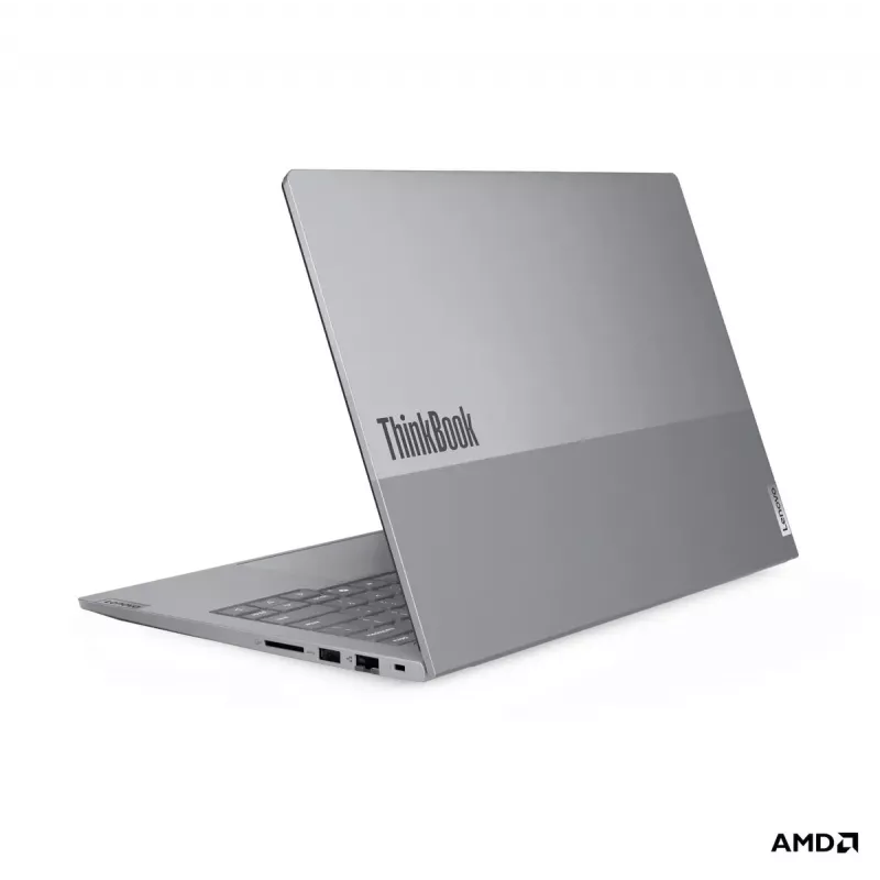 Nešiojamas kompiuteris Lenovo ThinkBook 14 G9 AHP — 14 colių IPS WUXGA 1920x1200, AMD Ryzen 5 (6 branduoliai, 3,2–4,9 GHz), 16 GB DDR5, 512 GB NVMe, AMD Radeon 740M, Windows 11 Pro