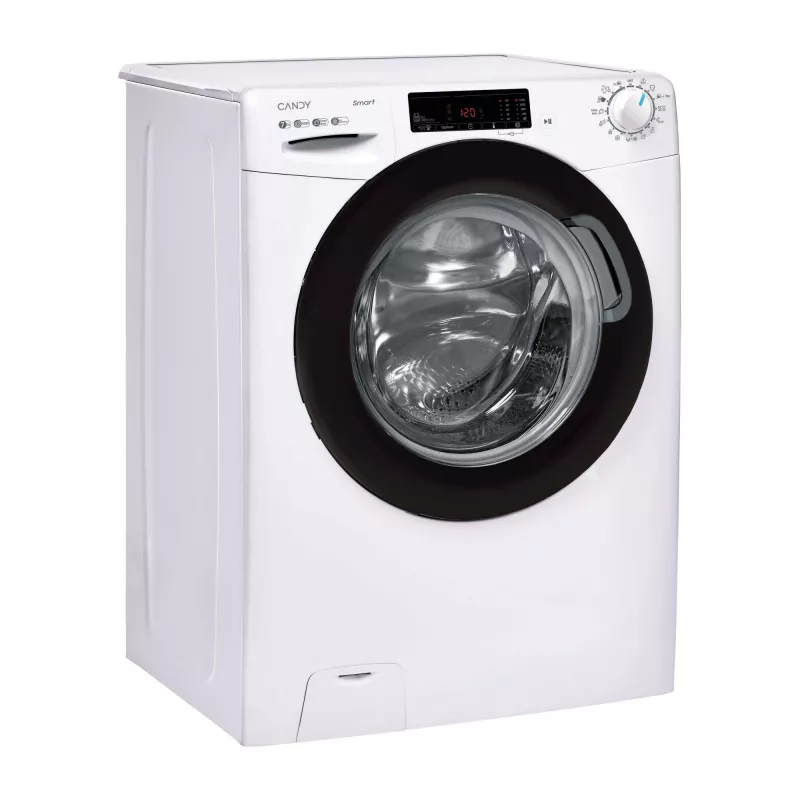 Candy Smart CSS 127TWB5/1-S skalbyklė su priekiniu pakrovimu 7 kg 1200 aps./min Balta