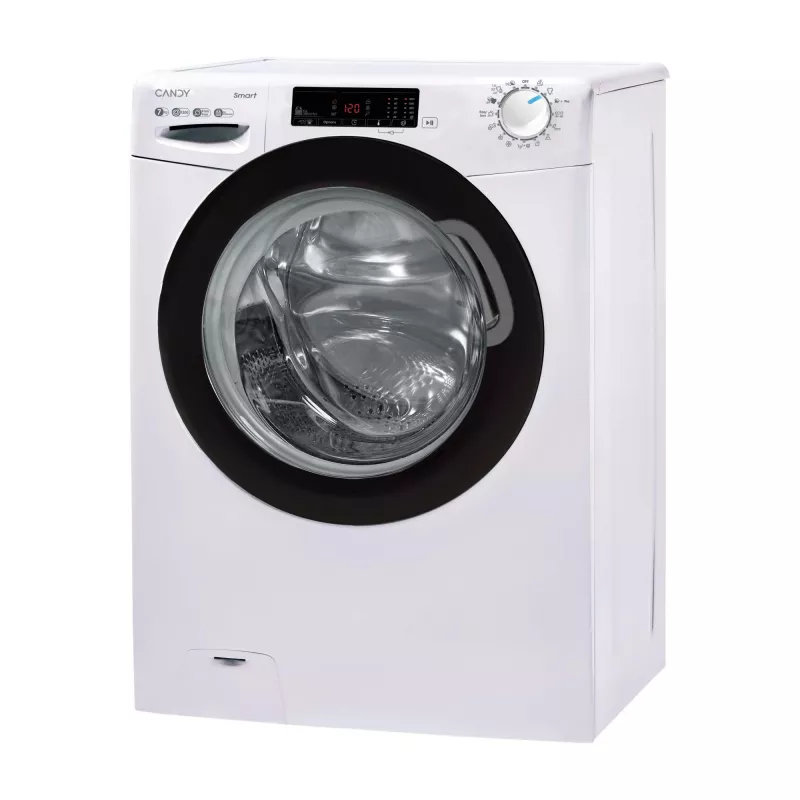 Candy Smart CSS 127TWB5/1-S skalbyklė su priekiniu pakrovimu 7 kg 1200 aps./min Balta