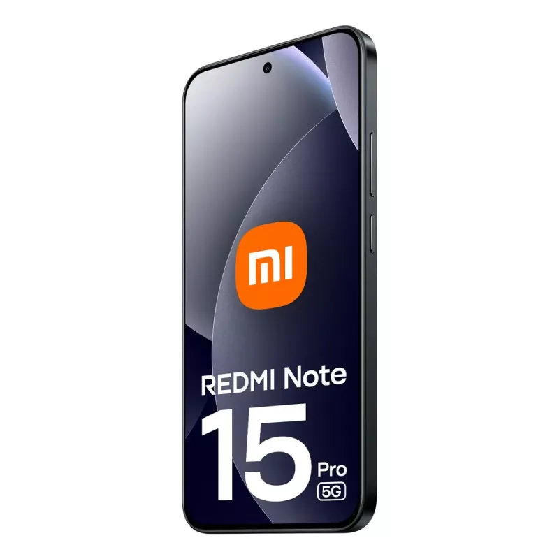 Išmanusis telefonas Xiaomi Redmi Note 15 Pro 5G – 6,83 colio (17,4 cm), 8 GB RAM, 256 GB, 200 MP, 6580 mAh, juodas
