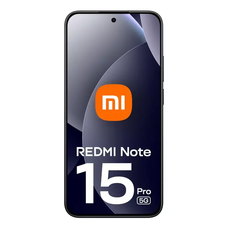 Išmanusis telefonas Xiaomi Redmi Note 15 Pro 5G – 6,83 colio (17,4 cm), 8 GB RAM, 256 GB, 200 MP, 6580 mAh, juodas