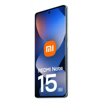 Išmanusis telefonas Xiaomi Redmi Note 15 5G – 6,77 colio FHD+ ekranas, Qualcomm Snapdragon 6 Gen 3, 8 GB RAM, 128 GB, 108 MP, 5520 mAh, mėlynas