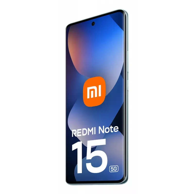 Išmanusis telefonas Xiaomi Redmi Note 15 5G – 6,77 colio FHD+ ekranas, Qualcomm Snapdragon 6 Gen 3, 8 GB RAM, 128 GB, 108 MP, 5520 mAh, mėlynas
