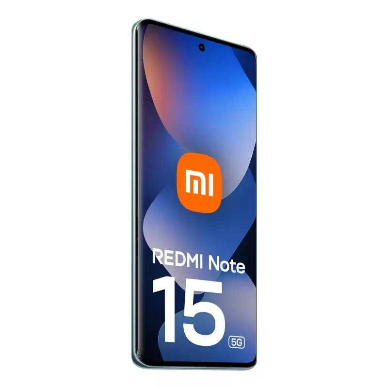 Išmanusis telefonas Xiaomi Redmi Note 15 5G – 6,77 colio FHD+ ekranas, Qualcomm Snapdragon 6 Gen 3, 8 GB RAM, 128 GB, 108 MP, 5520 mAh, mėlynas
