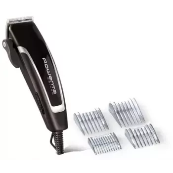 Plaukų kirpimo mašinėlė Rowenta TN1603F0 juoda sidabrinė 1 mm iki 1,4 cm