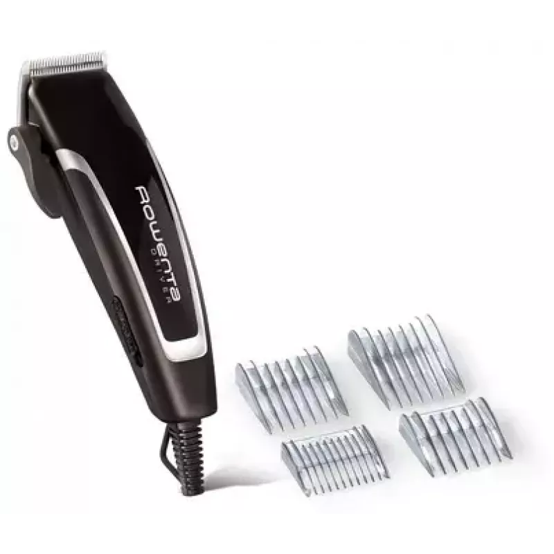 Plaukų kirpimo mašinėlė Rowenta TN1603F0 juoda sidabrinė 1 mm iki 1,4 cm