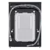 LG F4X5011TBB, 11 kg, 1400 aps/min, juoda, priekinio pakrovimo skalbimo mašina