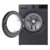 LG F4X5011TBB, 11 kg, 1400 aps/min, juoda, priekinio pakrovimo skalbimo mašina