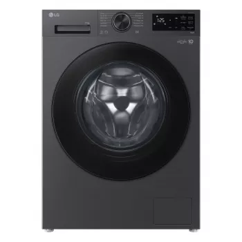 LG F4X5011TBB, 11 kg, 1400 aps/min, juoda, priekinio pakrovimo skalbimo mašina