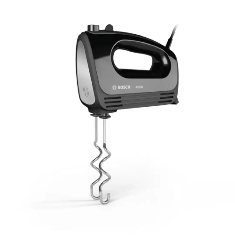 Bosch MFQ2420B rankinis plaktuvas 400 W juodas, sidabrinis