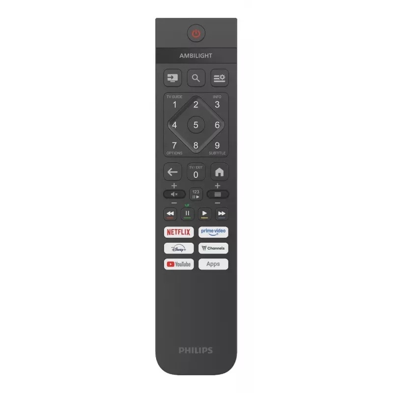 LED LCD televizorius Philips 32PHS6050/12 32 colių (81,3 cm) HD+ Smart TV Wi‑Fi Titan OS Juodas 1366×768