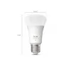 Philips Hue White Ambience A60 3P EU E27 6 W šviesos diodų lemputė su Bluetooth ir Zigbee