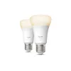 Philips Hue W 810 A60 2P EU | E27 | 7 W | Šilta balta iki vėsios baltos šviesa | Bluetooth, Zigbee