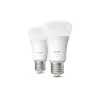Philips Hue W 810 A60 2P EU | E27 | 7 W | Šilta balta iki vėsios baltos šviesa | Bluetooth, Zigbee