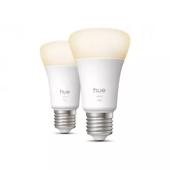 Philips Hue W 810 A60 2P EU | E27 | 7 W | Šilta balta iki vėsios baltos šviesa | Bluetooth, Zigbee