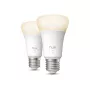 Philips Hue W 810 A60 2P EU | E27 | 7 W | Šilta balta iki vėsios baltos šviesa | Bluetooth, Zigbee