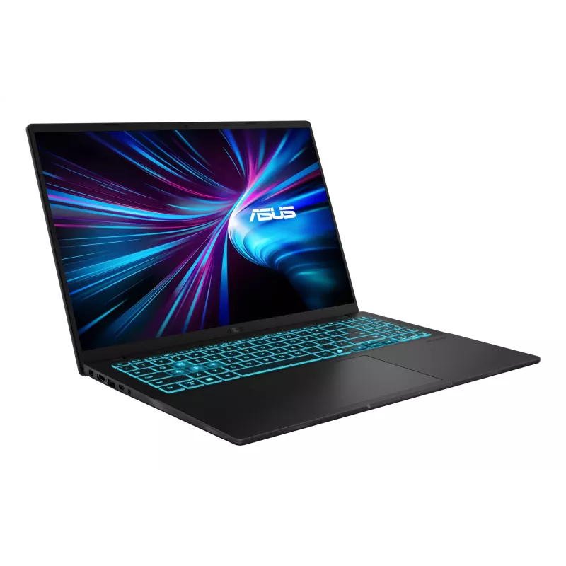 Nešiojamas kompiuteris ASUS V16 V3607VM-RP040W – 16 colių WUXGA, Intel Core 5 210H, 16 GB DDR5, 1 TB SSD, NVIDIA GeForce RTX 5060, Windows 11 Home, juodas