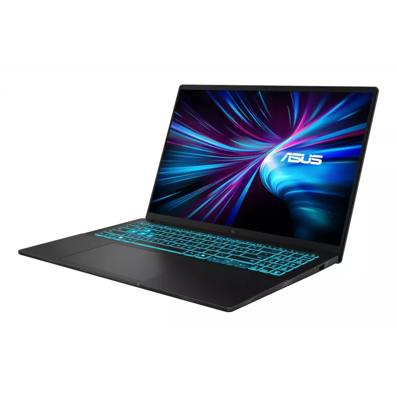 Nešiojamas kompiuteris ASUS V16 V3607VM-RP040W – 16 colių WUXGA, Intel Core 5 210H, 16 GB DDR5, 1 TB SSD, NVIDIA GeForce RTX 5060, Windows 11 Home, juodas