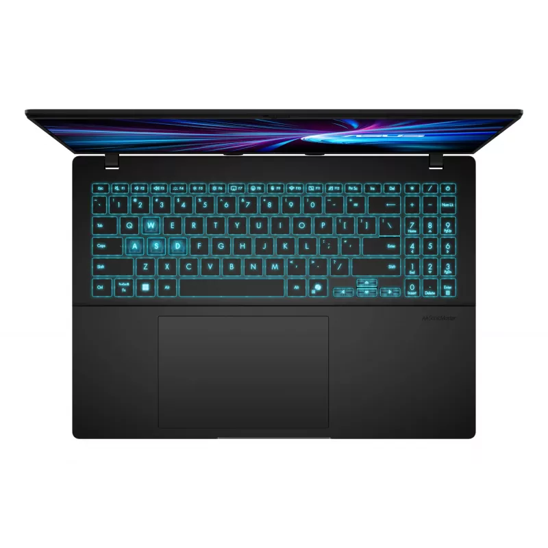 Nešiojamas kompiuteris ASUS V16 V3607VM-RP040W – 16 colių WUXGA, Intel Core 5 210H, 16 GB DDR5, 1 TB SSD, NVIDIA GeForce RTX 5060, Windows 11 Home, juodas
