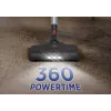 Hoover HF122GPT 011 belaidis siurblys lazdinis, cikloninis, be maišelio, 0,9 l, 170 W, titano spalvos