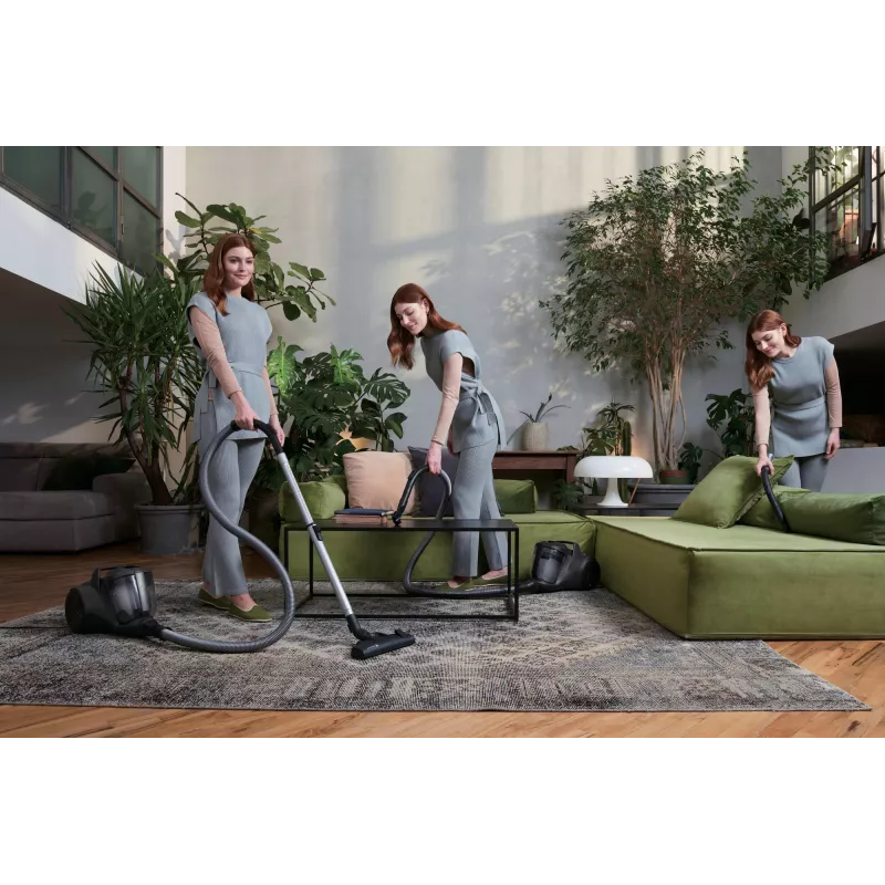 Cilindrinis dulkių siurblys Hoover HP105HM 011, 700 W, be maišelio, 2 L