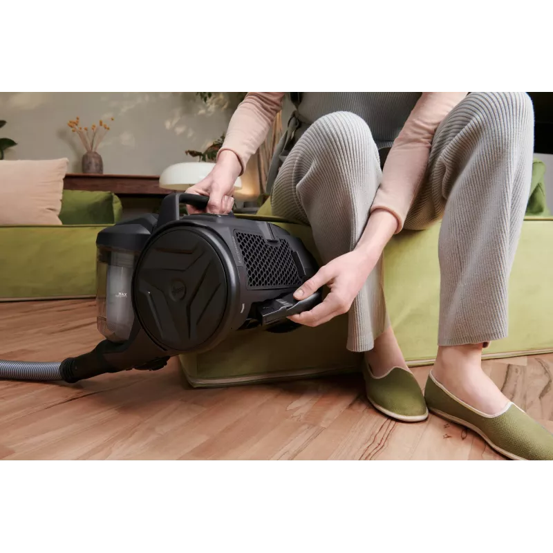 Cilindrinis dulkių siurblys Hoover HP105HM 011, 700 W, be maišelio, 2 L