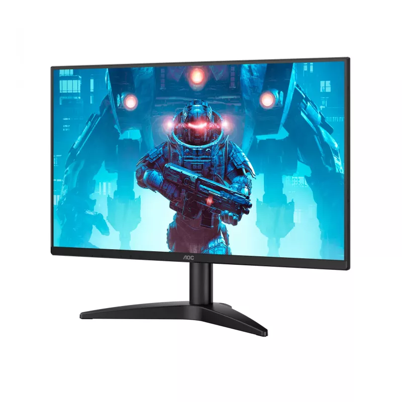 AOC B3 Q24B36X monitorius 60.5 cm (23.8 colio) 2560 x 1440 pikselių Quad HD LED juodas