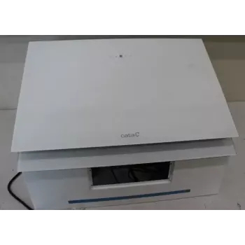 Sieninis gartraukis CATA THALASSA PRO 60 GWH, 60 cm, 842 m³/h, LED, elektroninis valdymas, baltas stiklas