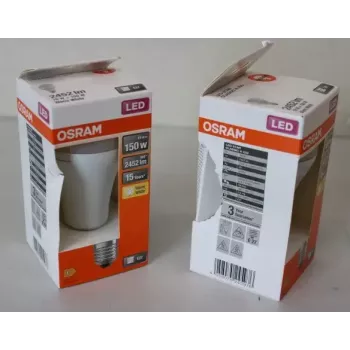 LEDvance Parathom Classic LED E27 19W 827 (Šilta balta) – nediminuojama (pažeista pakuotė)