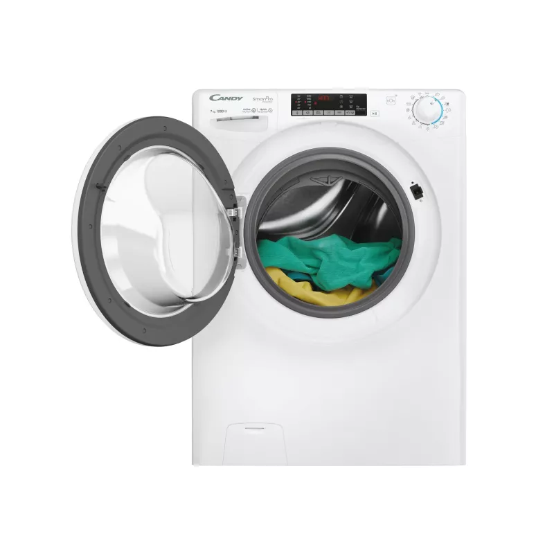 Candy Smart Pro Inverter CO4 274TWM6/1-S skalbyklė su priekiniu pakrovimu 7 kg 1200 aps./min. Balta