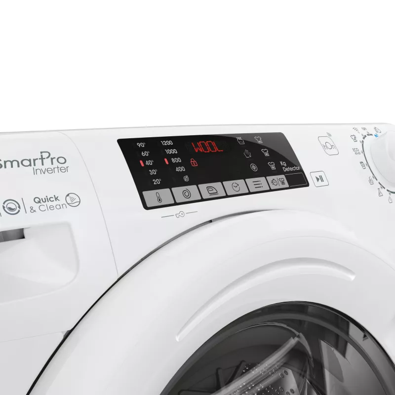 Candy Smart Pro Inverter CO4 274TWM6/1-S skalbyklė su priekiniu pakrovimu 7 kg 1200 aps./min. Balta