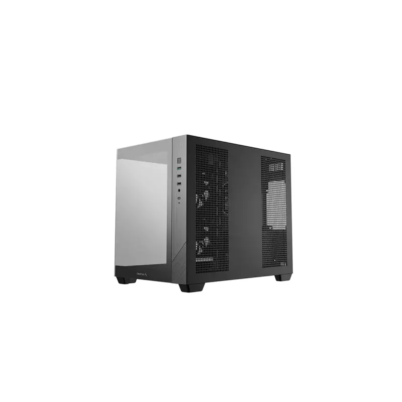 PC korpusas DeepCool CG330 3F, mid-tower, juodas