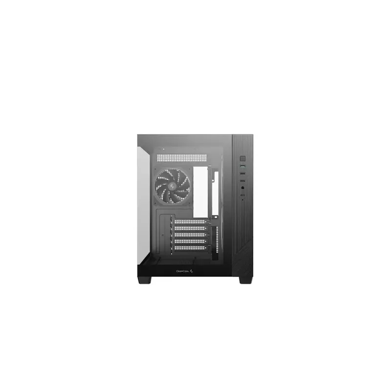 PC korpusas DeepCool CG330 3F, mid-tower, juodas