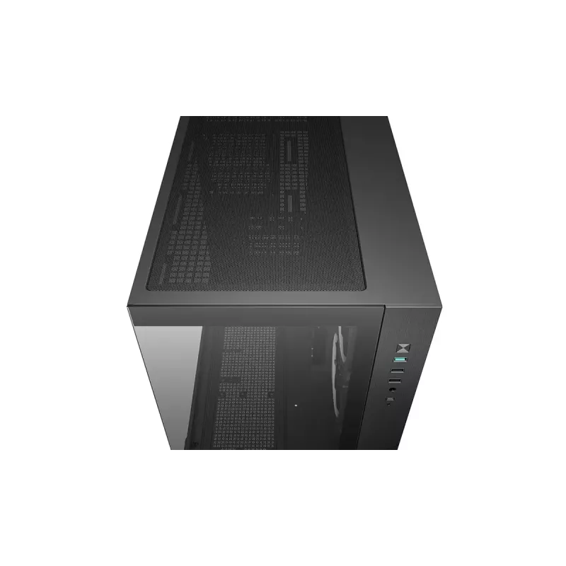 PC korpusas DeepCool CG330 3F, mid-tower, juodas
