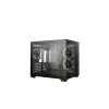 PC korpusas DeepCool CG330 3F, mid-tower, juodas