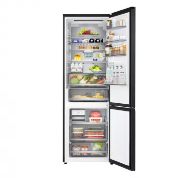 LG GBBW726CEV Laisvai pastatomas šaldytuvas 465 L Juodas