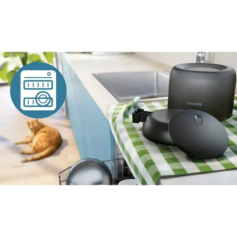 Automatinis ėdalo daviklis Philips 5000 serijos PAW5320/02 su kamera, 4,5 L maisto ir vandens talpa, plastikinis korpusas, naudojimui patalpose