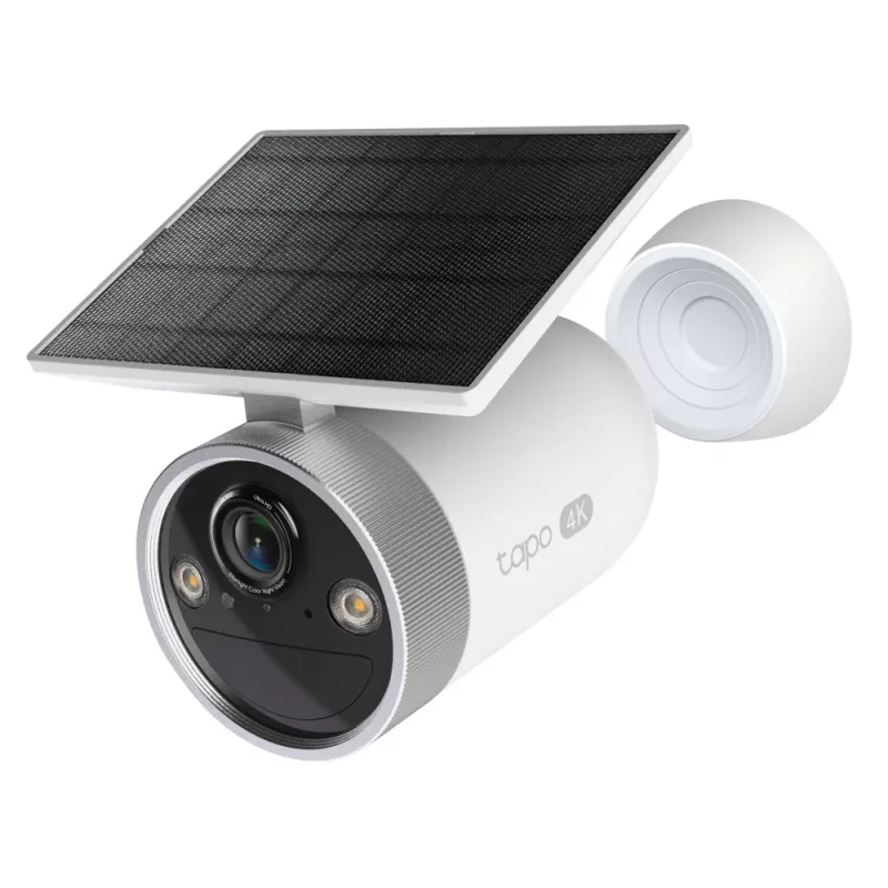 TP-Link Tapo C465 Ultra belaidė saulės energija varoma lauko apsaugos kamera su AI, 4K, 512 GB