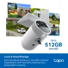 TP-Link Tapo C465 Ultra belaidė saulės energija varoma lauko apsaugos kamera su AI, 4K, 512 GB