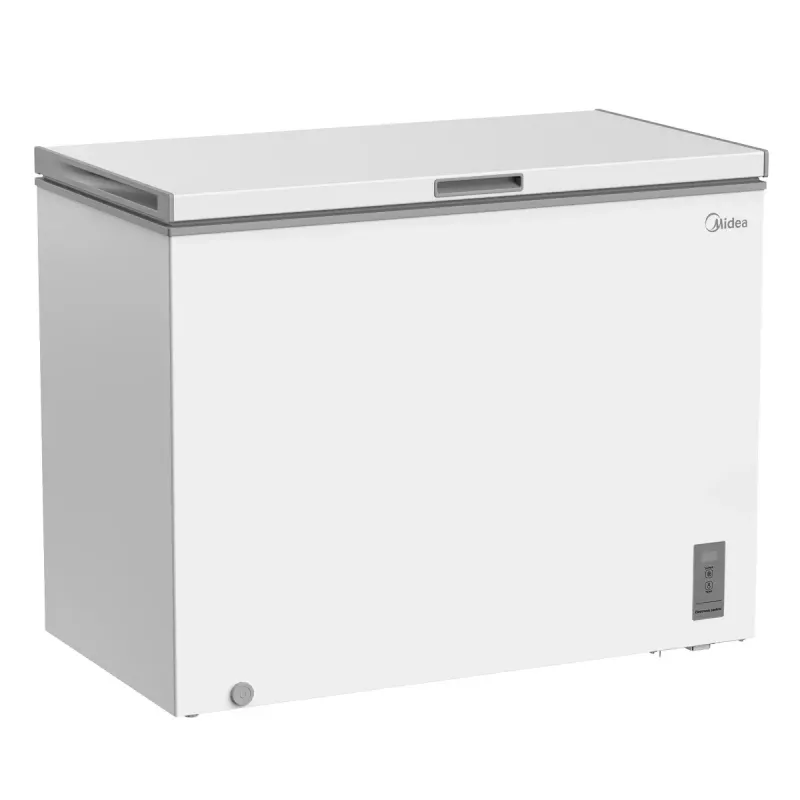 Šaldymo skrynia Midea MDRC411FZE01 – 293 L, E energijos klasė, 14 kg/24h užšaldymas, balta