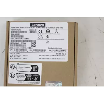 WWAN M.2 modulis Lenovo ThinkPad Quectel EM160R-GL 4G LTE-A Cat 16, skirtas X1 Carbon Gen 12 / P16v Gen 2 (42×30×2,3 mm)
