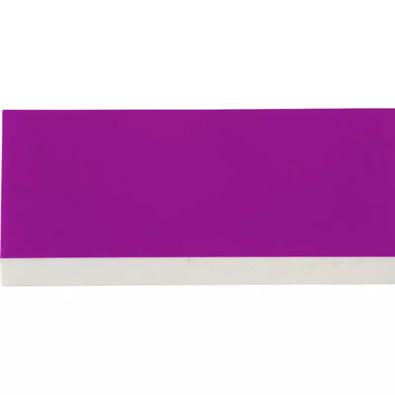 Lipni etiketė spausdintuvui Brady M21-750-595-PL – vinilinė, violetinė ant baltos, 1,91 cm × 6,4 m