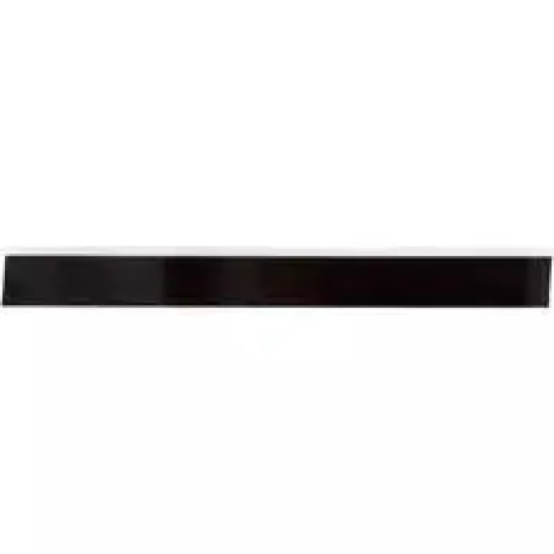 Lipni etiketė spausdintuvui Brady 139742 — akrilas/vinilas, 1,27 cm × 6,4 m, juoda ant baltos