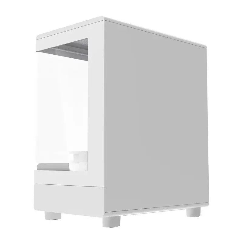 Korpusas Darkflash DB330M White v2 su trimis iš anksto sumontuotais ventiliatoriais, micro-ATX/mATX