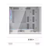 Korpusas Darkflash DB330M White v2 su trimis iš anksto sumontuotais ventiliatoriais, micro-ATX/mATX