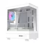 Korpusas Darkflash DB330M White v2 su trimis iš anksto sumontuotais ventiliatoriais, micro-ATX/mATX