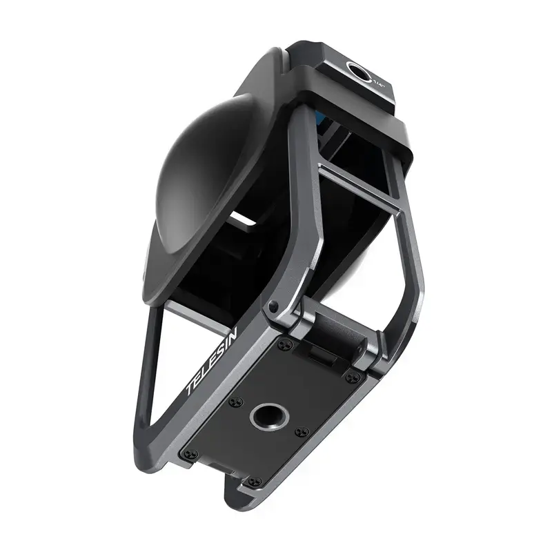 Apsauginis metalinis narvelis Telesin, skirtas DJI Osmo 360 – lengvas rėmas, tvirtinimo taškai