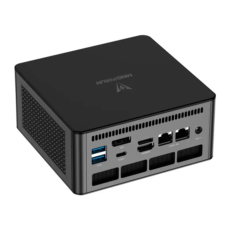 Mini kompiuteris Minis Forum UM890 Pro — AMD Ryzen 9 8945HS, 16GB RAM, 512GB SSD