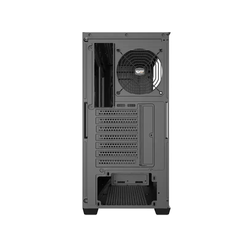 Kompiuterio korpusas Darkflash DS900WS ATX mid-tower, be ventiliatorių, juodas